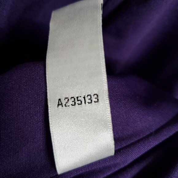 Joan Rivers Size 2X Jacket Collarless Open Floral Lace Trim Jersey Knit Lined - Picture 10 of 10